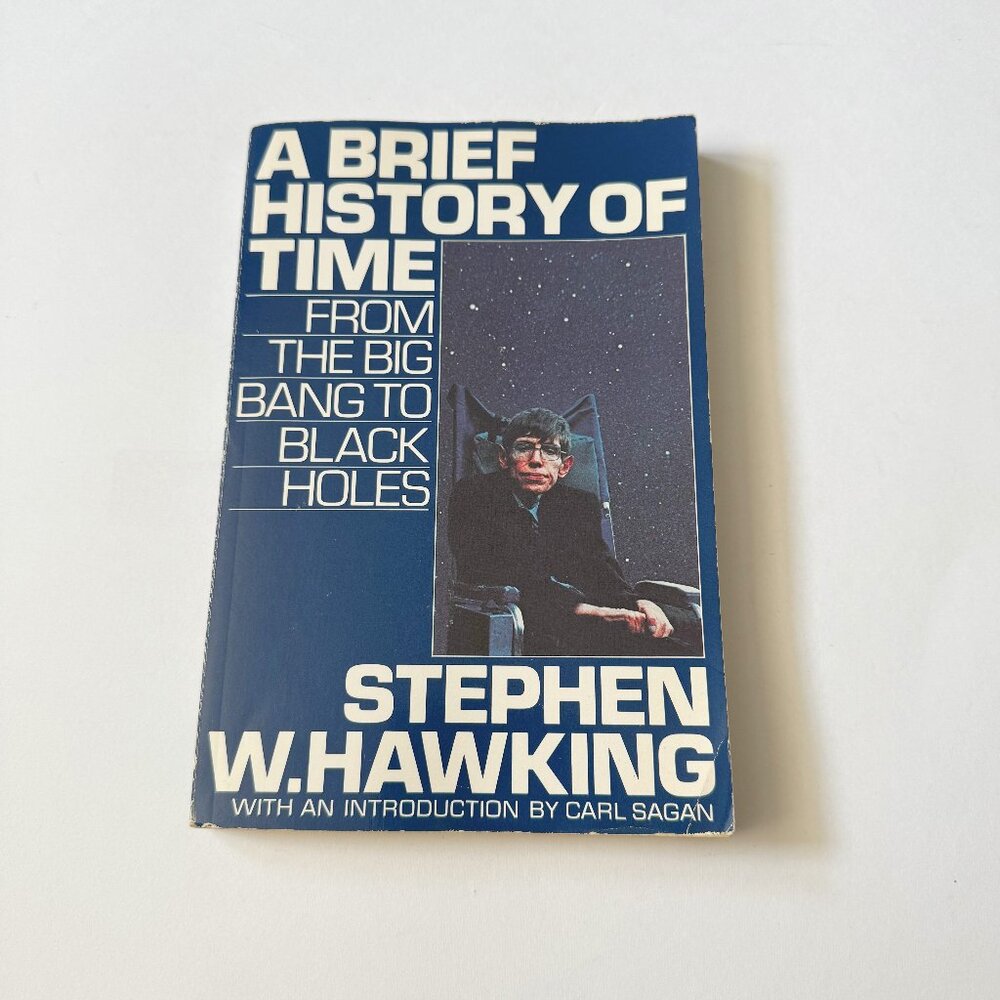 A Brief History of Time by Stephen Hawking Vintage 1988